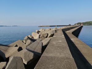 田辺漁港エギングポイント