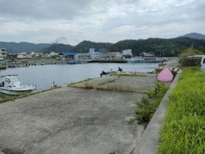 阿那賀漁港エギング