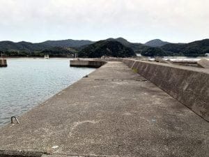 中紀のエギングポイント小浦