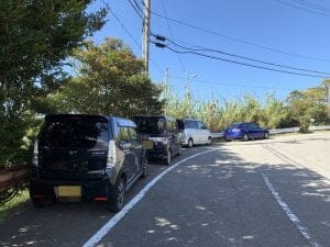 和歌山紀北のエギングポイント下津加茂川河口の白灯