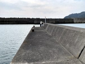 中紀のエギングポイント三尾漁港