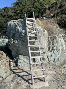 和歌山紀北のエギングポイント下津加茂川河口の白灯