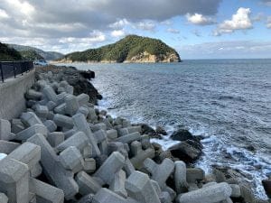 和歌山中紀のエギングポイント衣奈釣り公園