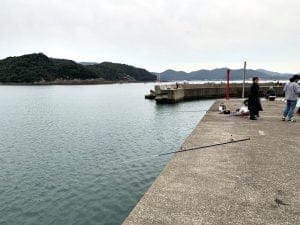 中紀のエギングポイント小浦